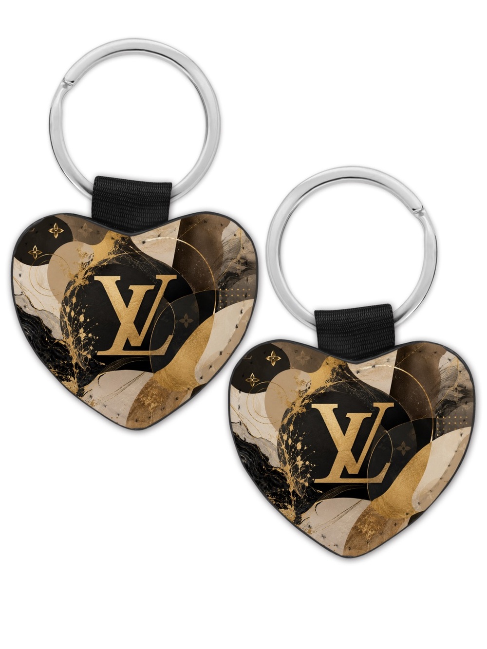 HANDMADE FASHION Heart Keychain